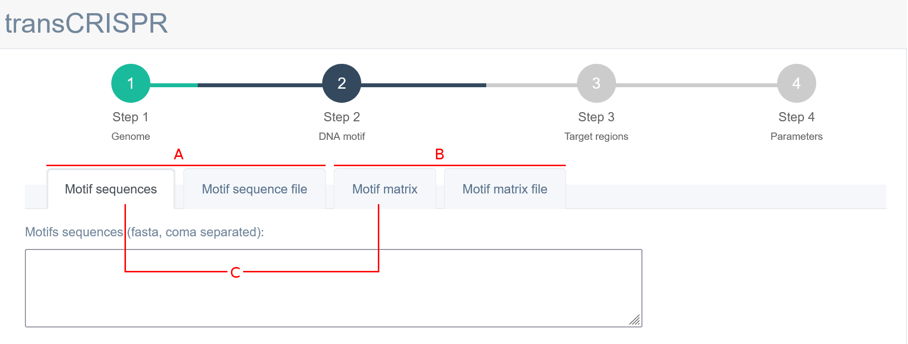 Motif selection image