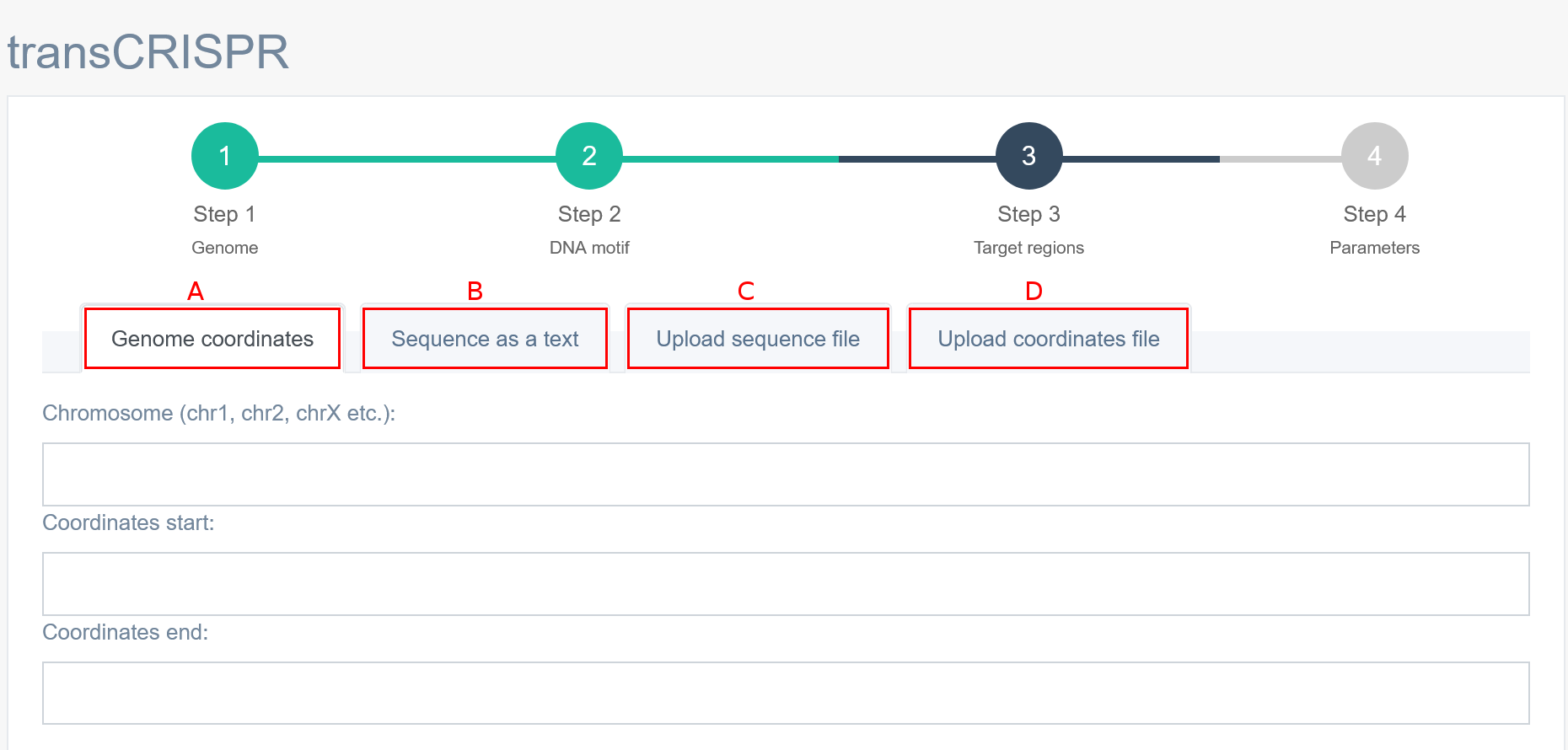 Sequence selection image